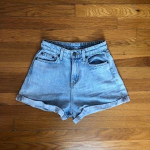 LF High Waisted Mom Shorts